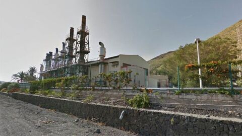 Central térmica de El Palmar afectada por un incendio | San Sebastián de La Gomera