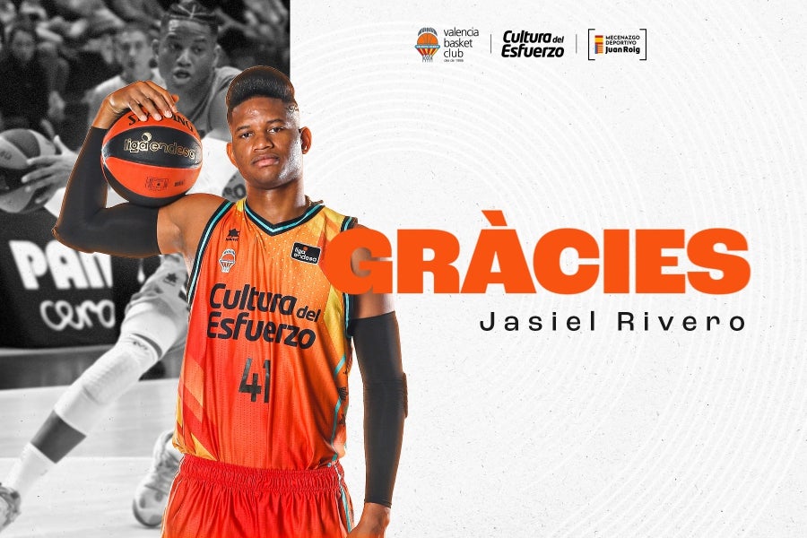 Jasiel Rivero abandona Valencia Basket Jasiel Rivero abandona Valencia Basket