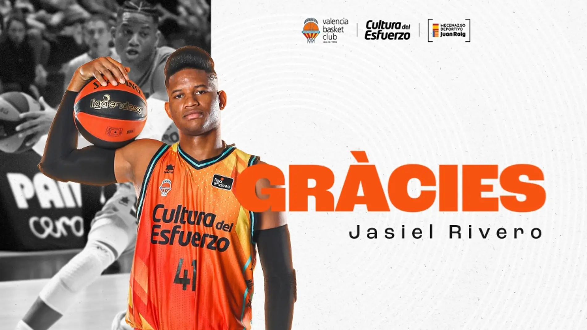 Jasiel Rivero abandona Valencia Basket