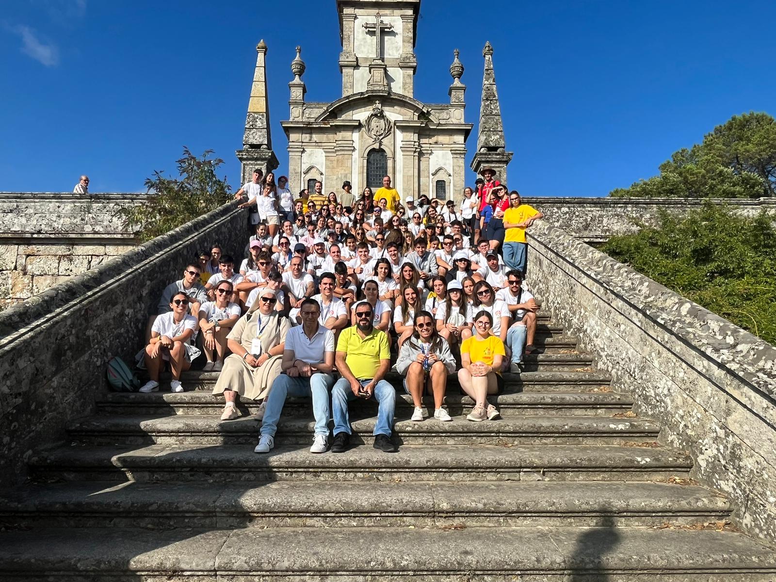 Los jóvenes segovianos llegan a Lisboa para disfrutar de la JMJ Los jóvenes segovianos llegan a Lisboa para disfrutar de la JMJ