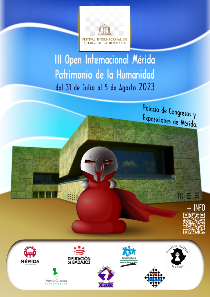 Mérida acoge desde este lunes el III Open Internacional Mérida Patrimonio de la Humanidad de Ajedrez Mérida acoge desde este lunes el III Open Internacional Mérida Patrimonio de la Humanidad de Ajedrez