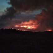 Desactivados los cuatro focos de un incendio declarado en la noche de este pasado sábado en el Valle del Jerte