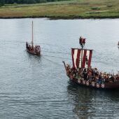 Desembarco vikingo en Catoira