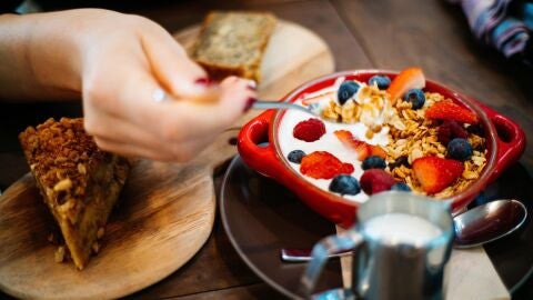 Imagen de archivo de un desayuno