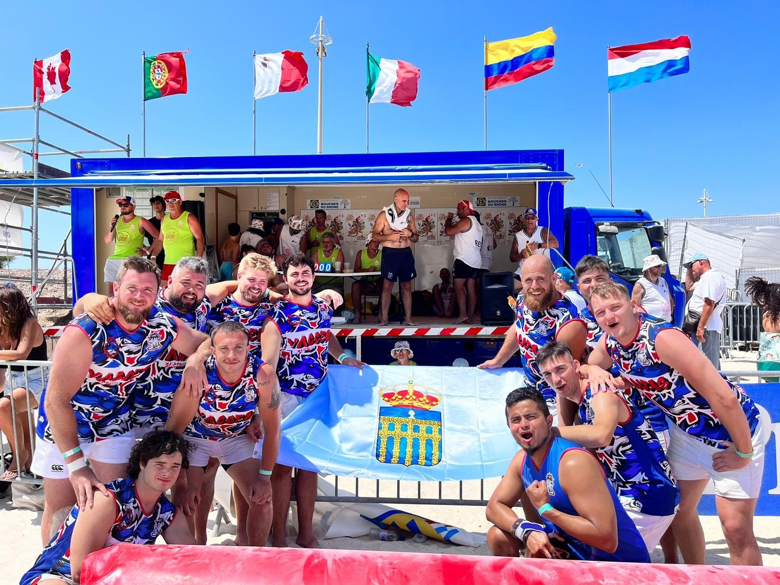 Los segovianos del Vaceos Élite, séptimos en el Europeo de Rugby playa Los segovianos del Vaceos Élite, séptimos en el Europeo de Rugby playa