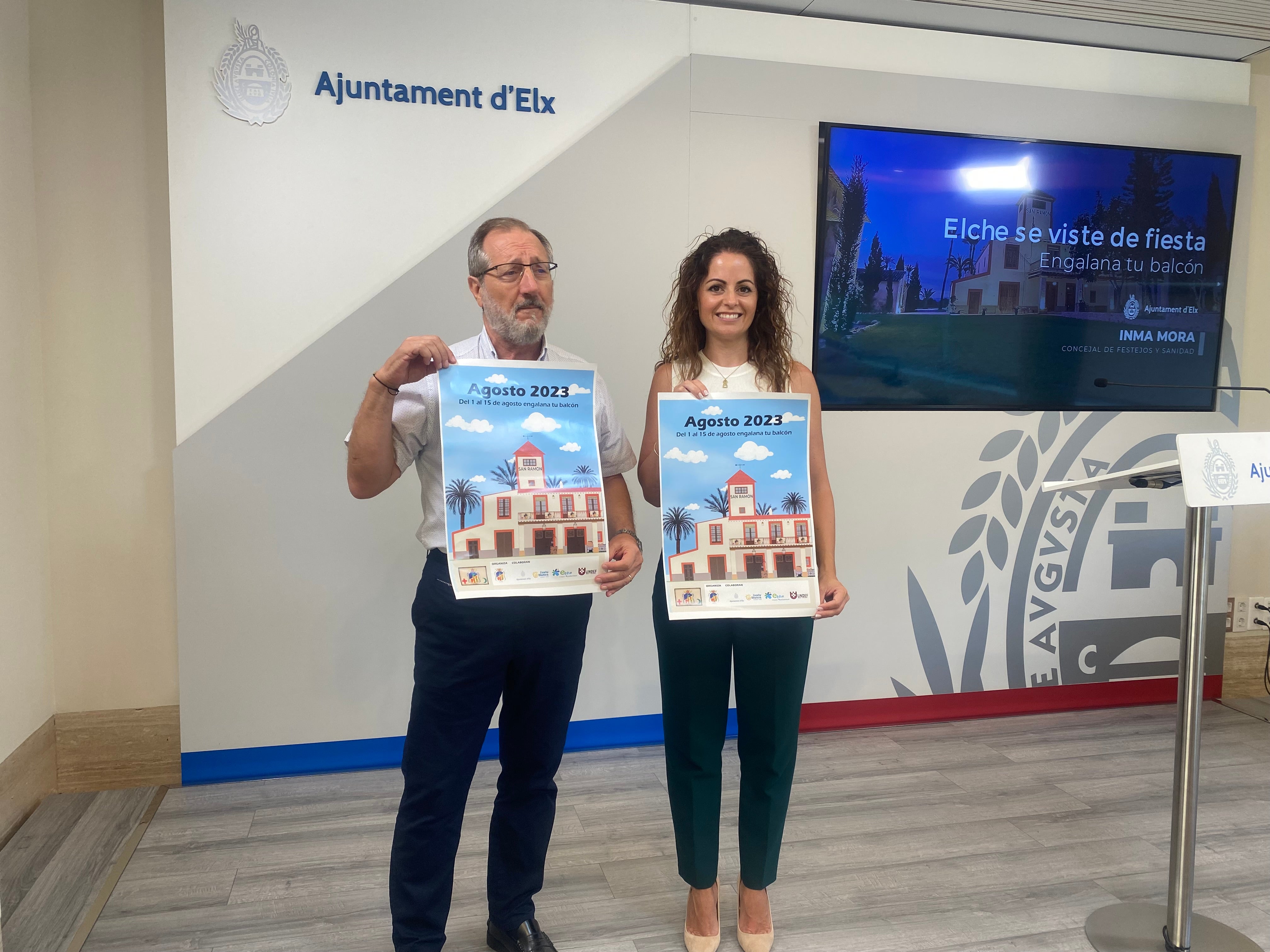 ‘Elche se viste de fiesta’, la iniciativa de Moros y Cristianos para ambientar las calles y balcones para recibir la semana festera ‘Elche se viste de fiesta’, la iniciativa de Moros y Cristianos para ambientar las calles y balcones para recibir la semana festera