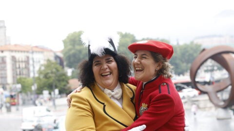 Pregonera y Txupinera de la Aste Nagusia de Bilbao 2023