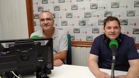 Agustín Cámara -presidente- y Carlos Ramos -director- de la Agrupación Musical 'Maestro Ibáñez' Agustín Cámara -presidente- y Carlos Ramos -director- de la Agrupación Musical 'Maestro Ibáñez'