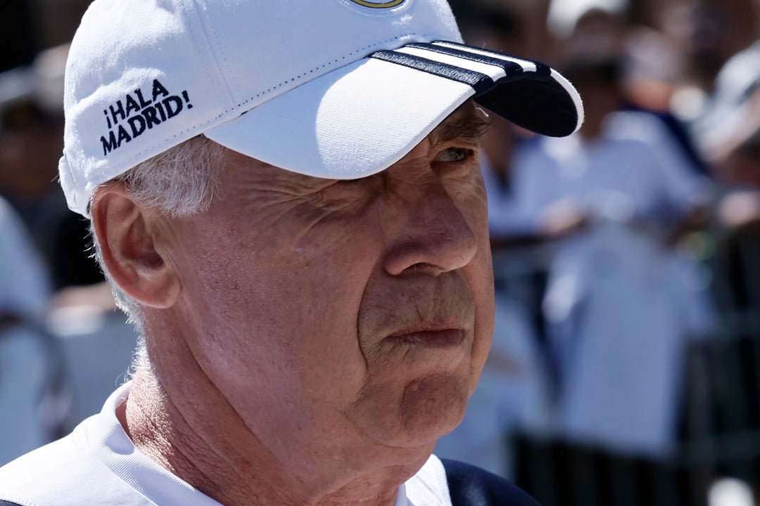Ancelotti: "Vini marca la diferencia por fuera, pero por dentro puede marcar más goles" Ancelotti: "Vini marca la diferencia por fuera, pero por dentro puede marcar más goles"