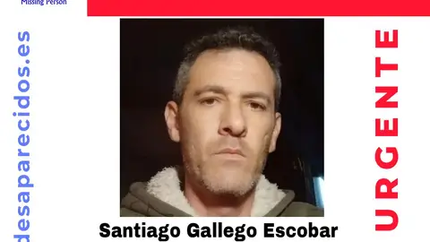 Santiago Gallego Escobar, desaparecido en Palma Santiago Gallego Escobar, desaparecido en Palma