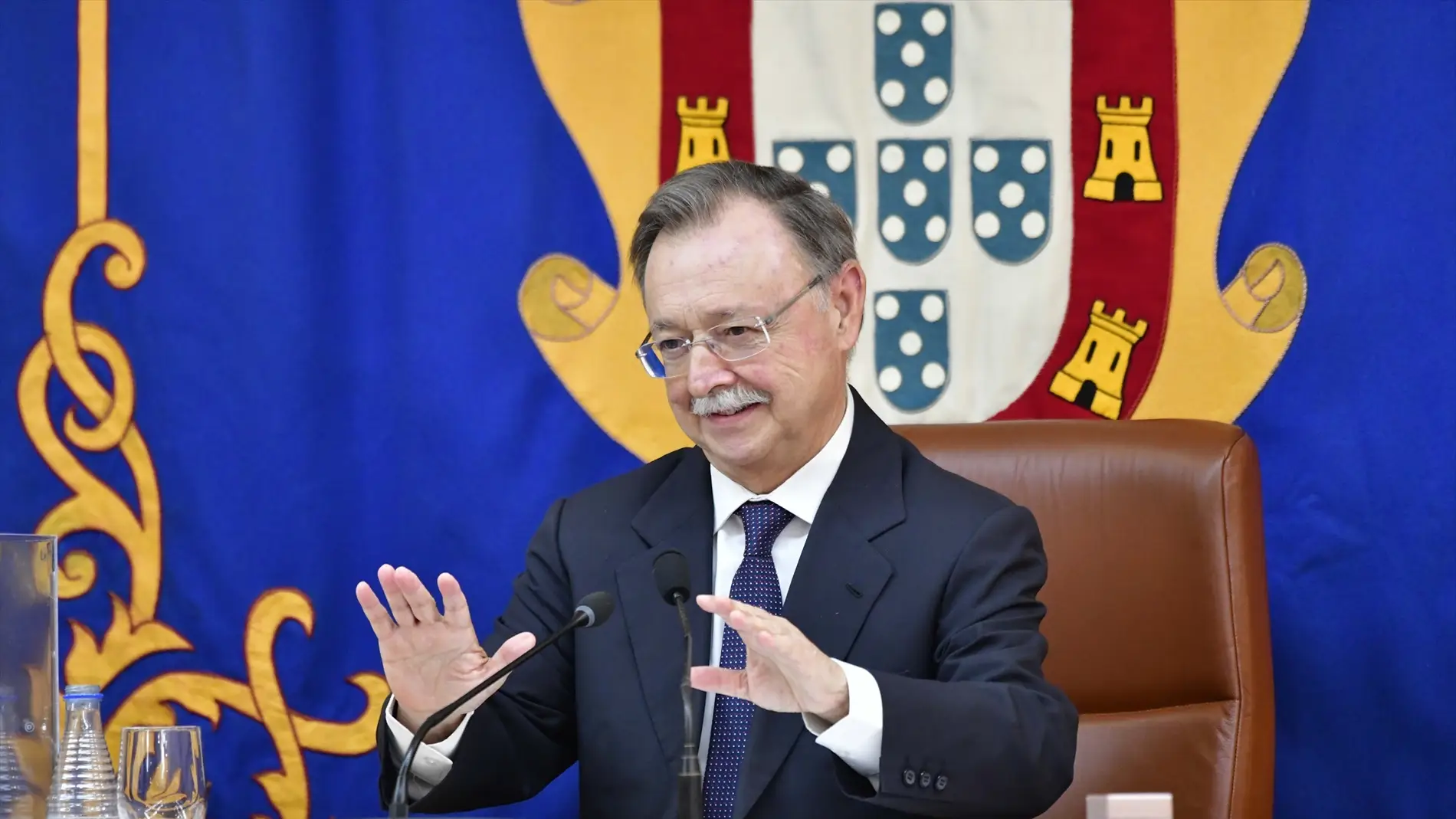 Juan Jesús Vivas (PP), durante la sesión de constitución del Ayuntamiento de Ceuta, a 17 de junio de 2023.
