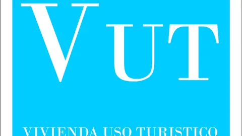 Señal de vivienda de uso turístico VUT