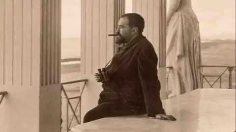 El escritor valenciano Vicente Blasco Ibáñez El escritor valenciano Vicente Blasco Ibáñez