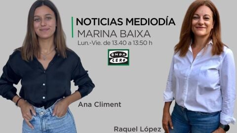Noticias Mediod&iacute;a Raquel L&oacute;pez y Ana Climent