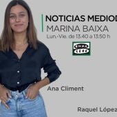 Noticias Mediodía Raquel López y Ana Climent