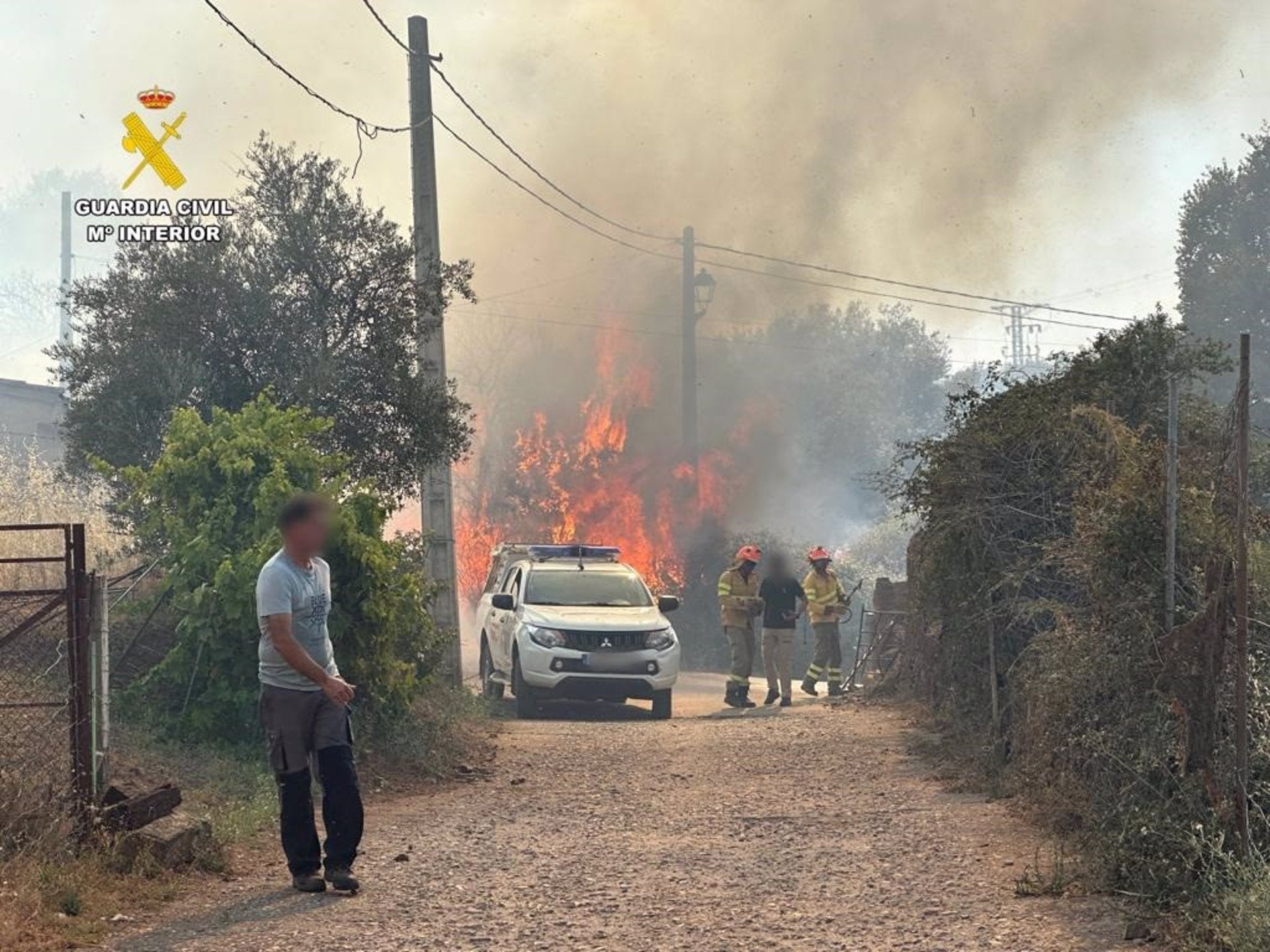 Detenido el presunto autor de los incendios forestales que se declararon en julio en Hernán-Pérez Detenido el presunto autor de los incendios forestales que se declararon en julio en Hernán-Pérez