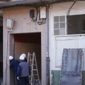 la situación del edificio siniestrado calle Goya