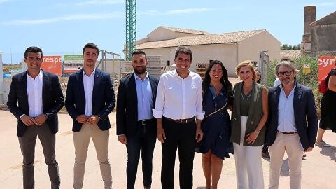 Visita institucional con motivo del inicio de los trabajos de urbanización de Parc Sagunt II