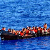 Más de 2.000 migrantes han desembarcado en las últimas horas en la isla de Lampedusa.