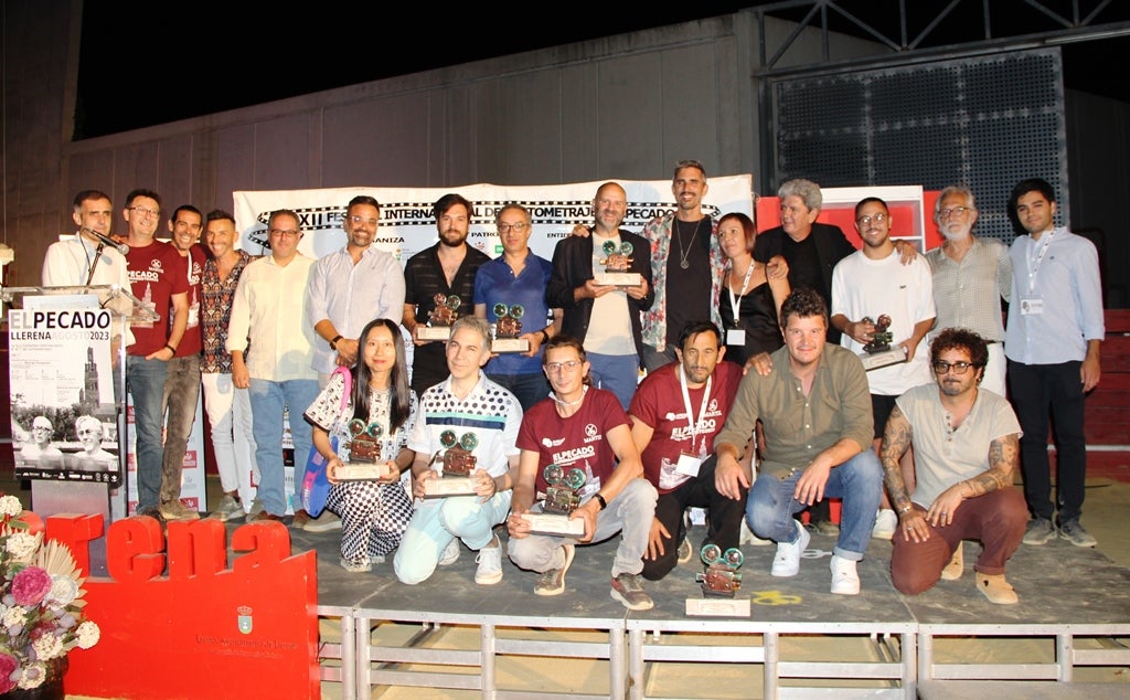 Llerena celebró su noche mas cinematográfica con los premios del XXII Certamen Internacional de Cortometrajes 'El Pecado 2023' Llerena celebró su noche mas cinematográfica con los premios del XXII Certamen Internacional de Cortometrajes 'El Pecado 2023'