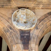 Medallón de Alfonso IX en la Plaza Mayor de Salamanca Medallón de Alfonso IX en la Plaza Mayor de Salamanca