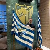 Juan Hernández presentado como nuevo jugador del Málaga CF