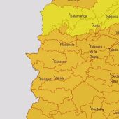 Activa la alerta naranja por altas temperaturas en Extremadura este martes 8 de agosto