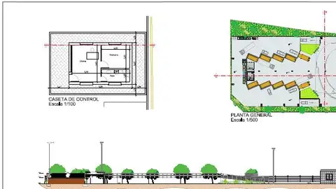 El plano del nuevo ecoparque de Villafranqueza El plano del nuevo ecoparque de Villafranqueza