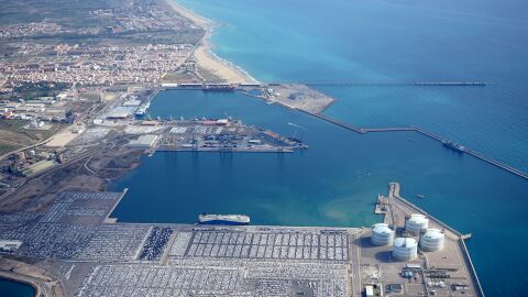 Imagen Archivo / Vista del Puerto de Sagunto