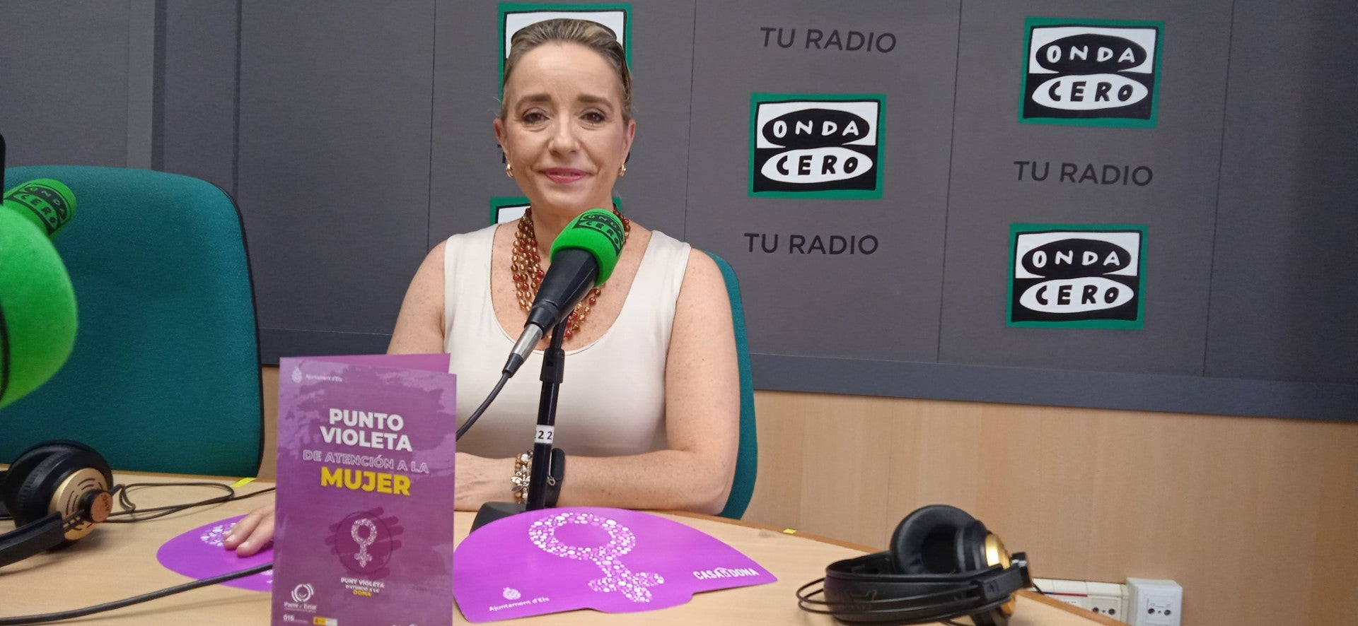 La barraca municipal instalada en la UMH contará con un 'punto violeta' a partir de este jueves La barraca municipal instalada en la UMH contará con un 'punto violeta' a partir de este jueves