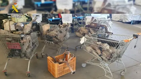Los catalizadores que han sido recuperados Los catalizadores que han sido recuperados
