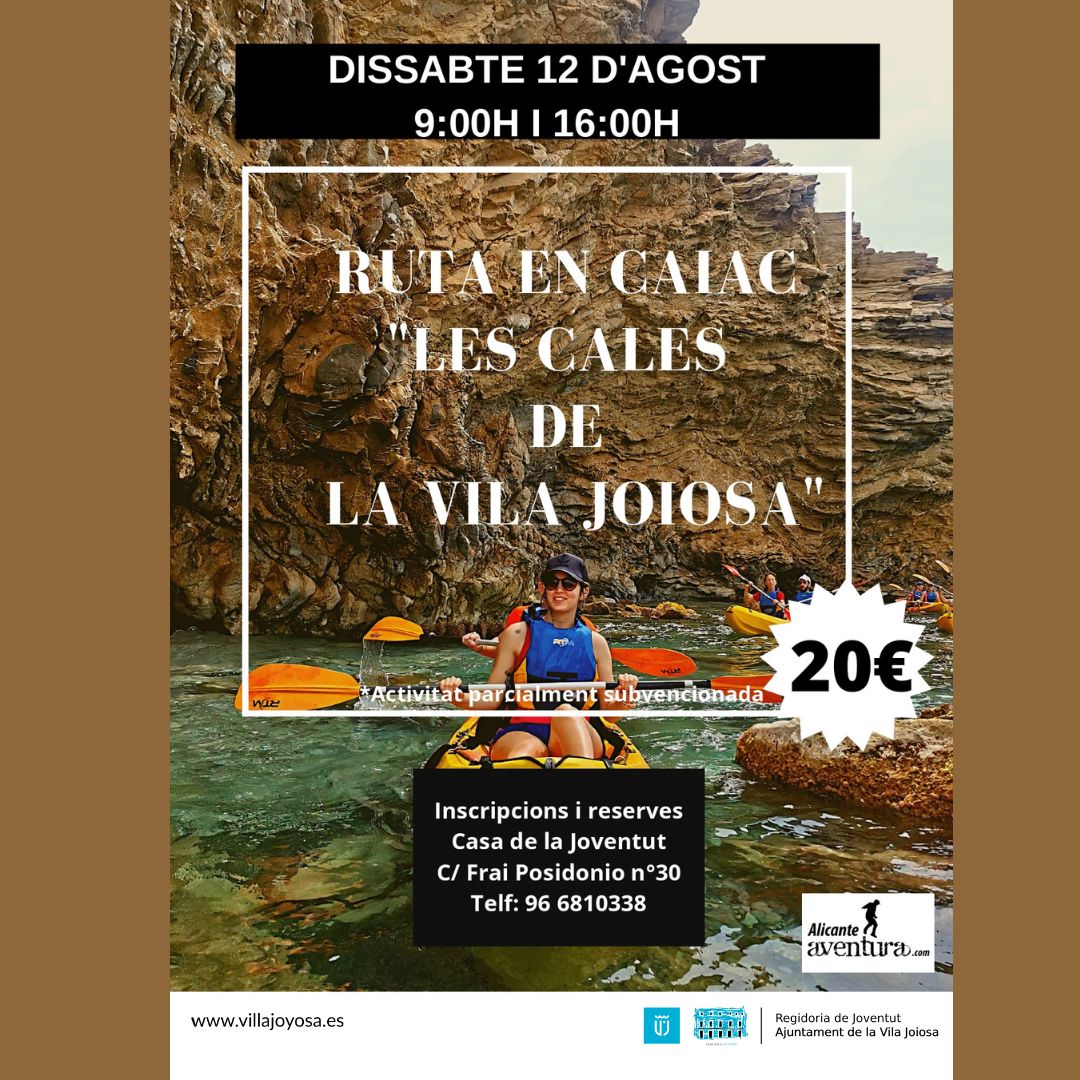 Villajoyosa celebra el Día de la Juventud con varias actividades Villajoyosa celebra el Día de la Juventud con varias actividades