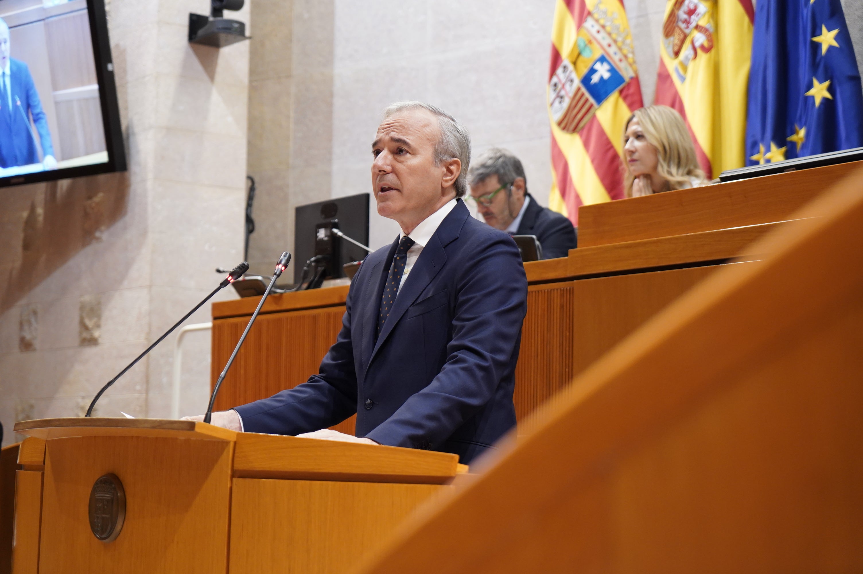 Azcón propone rebajas fiscales en Aragón y pactos Azcón propone rebajas fiscales en Aragón y pactos