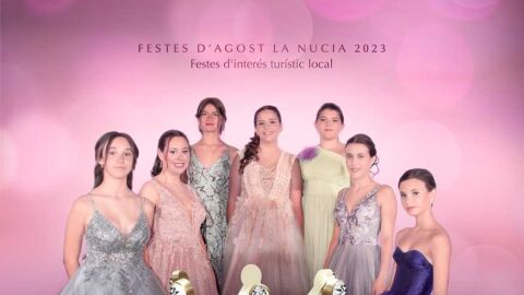 Reina y damas La Nuc&iacute;a 2023