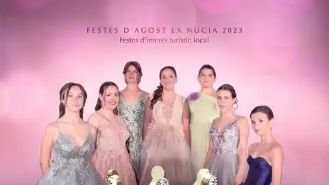 Reina y damas La Nucía 2023 Reina y damas La Nucía 2023