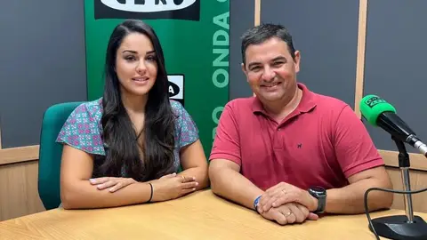 Isabel Egido y David Olivares en Más de Uno Alicante Isabel Egido y David Olivares en Más de Uno Alicante