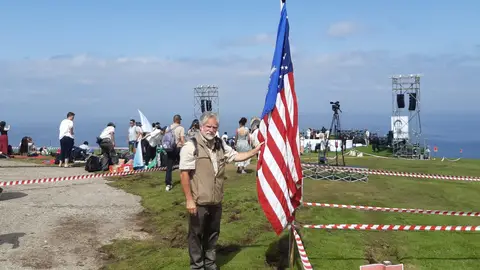 Emanuele Contini Organiza el encuentro en el Monte de San Pedro.