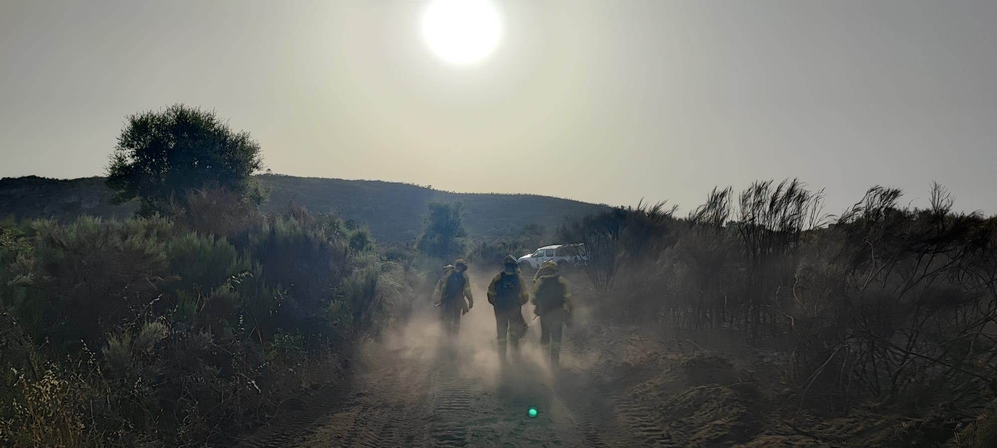 El Incendio de Valencia de Alcántara, activo, en nivel 1 de peligrosidad pero estabilizado en gran parte, ha afectado ya a 350Ha El Incendio de Valencia de Alcántara, activo, en nivel 1 de peligrosidad pero estabilizado en gran parte, ha afectado ya a 350Ha