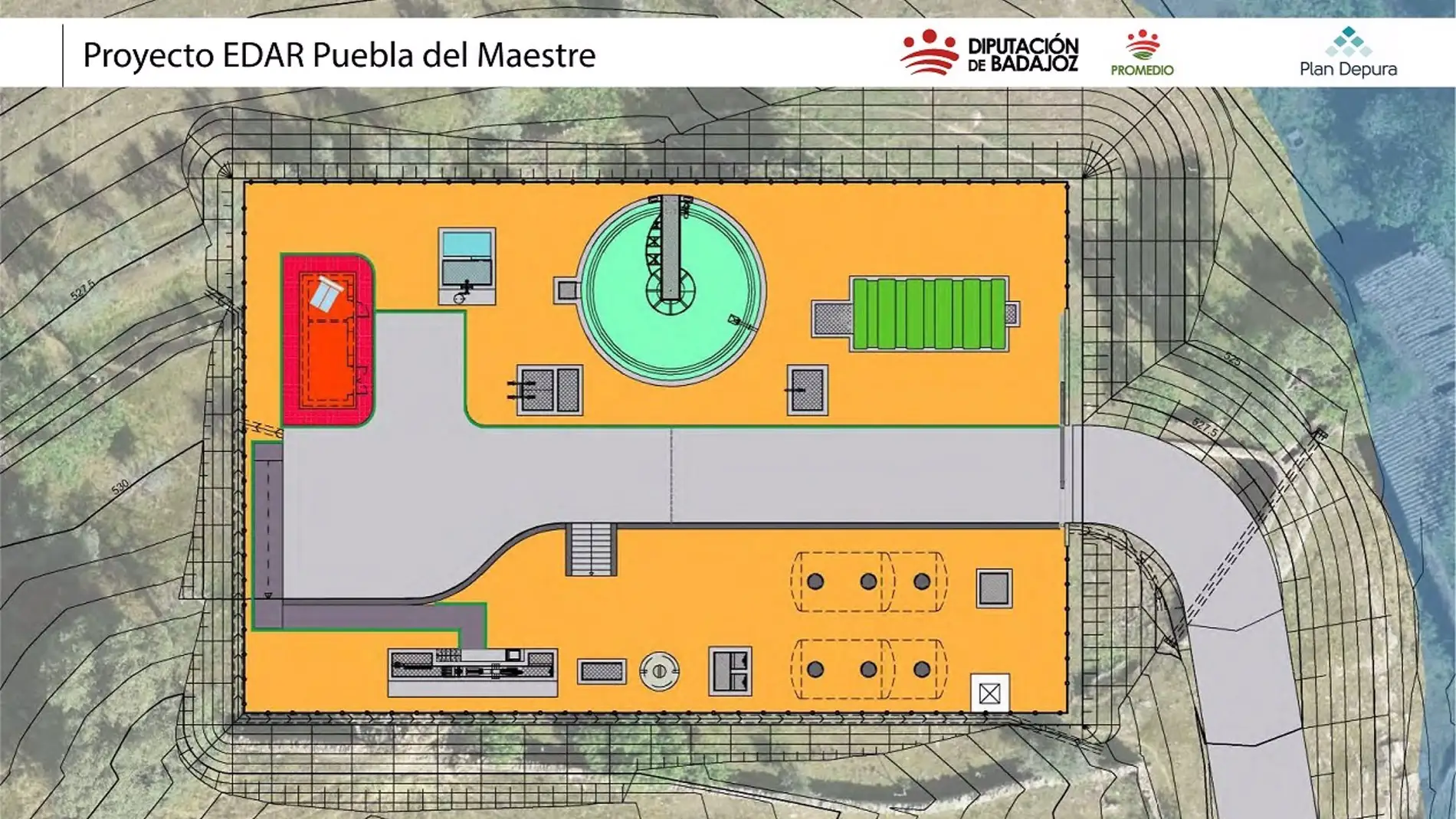Diputación de Badajoz licita las depuradoras de Puebla del Maestre y Reina con un presupuesto de 1,4 millones