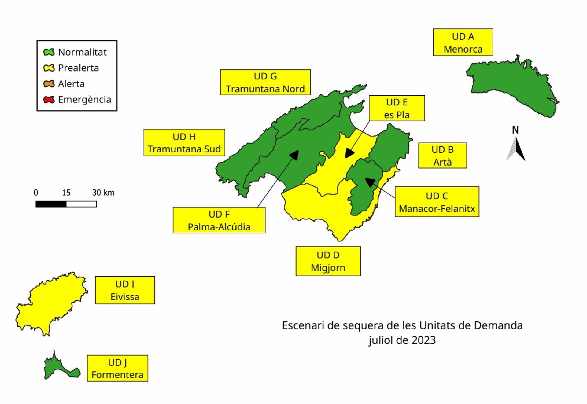 Las reservas hídricas de Baleares se sitúan al 55% de su capacidad, seis puntos por encima del verano pasado Las reservas hídricas de Baleares se sitúan al 55% de su capacidad, seis puntos por encima del verano pasado