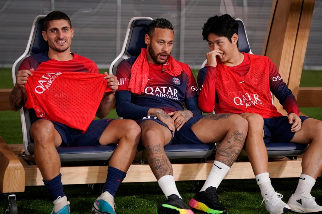 EL PSG tampoco cuenta con Neymar y Verratti EL PSG tampoco cuenta con Neymar y Verratti