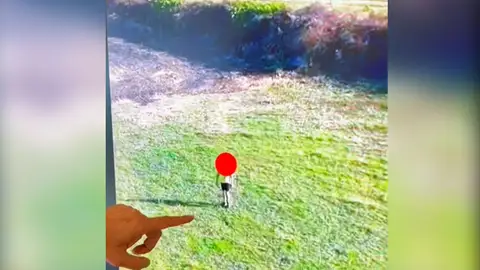 Un dron graba a un niño de 10 años provocando un incendio Un dron graba a un niño de 10 años provocando un incendio