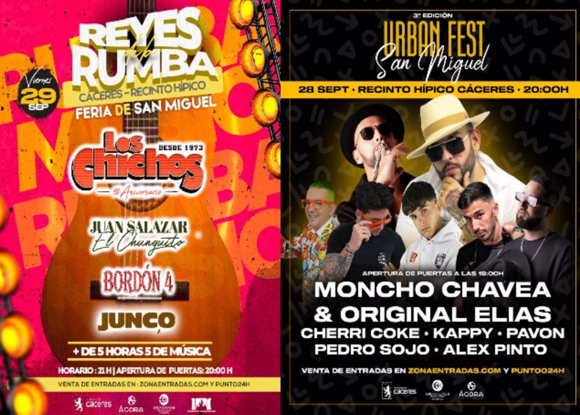 La Feria de San Miguel de Cáceres se celebra con tres días de conciertos de rumba, reguetón y el de Galván Real La Feria de San Miguel de Cáceres se celebra con tres días de conciertos de rumba, reguetón y el de Galván Real