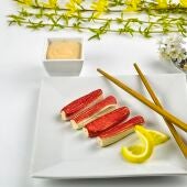 Imagen de unos palitos de surimi