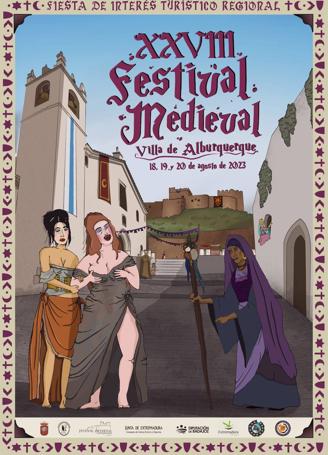 Alburquerque rememorará su pasado medieval del 18 al 20 de agosto en su 28º Festival Medieval Alburquerque rememorará su pasado medieval del 18 al 20 de agosto en su 28º Festival Medieval