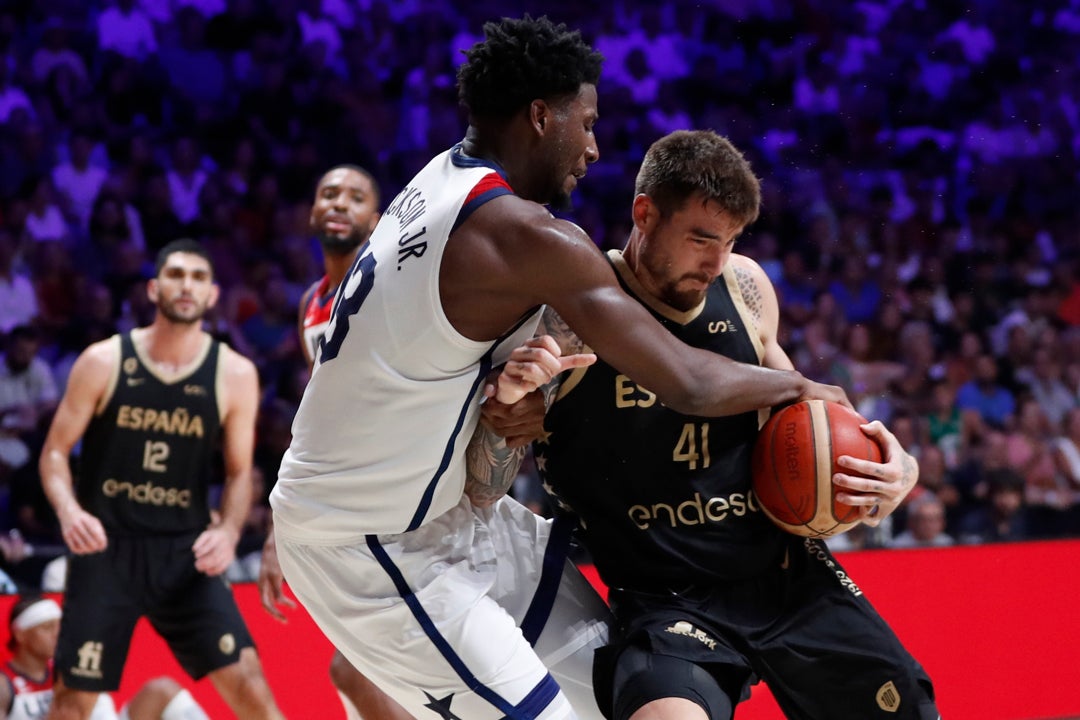 España da una buena imagen pese a la derrota ante Estados Unidos España da una buena imagen pese a la derrota ante Estados Unidos