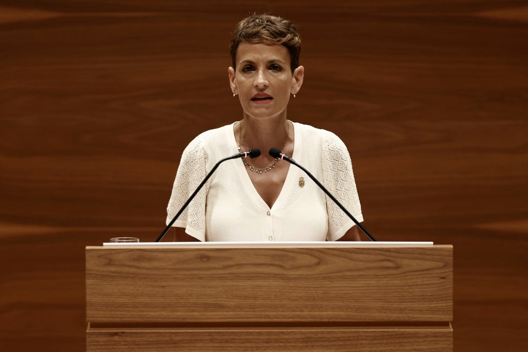 Chivite pide el apoyo a un Gobierno "de mayoría social, centralidad política y diálogo" Chivite pide el apoyo a un Gobierno "de mayoría social, centralidad política y diálogo"