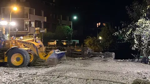 Corrimiento de tierra en Italia. Corrimiento de tierra en Italia.