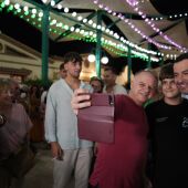 Juanma Moreno en la Feria de Málaga 2023