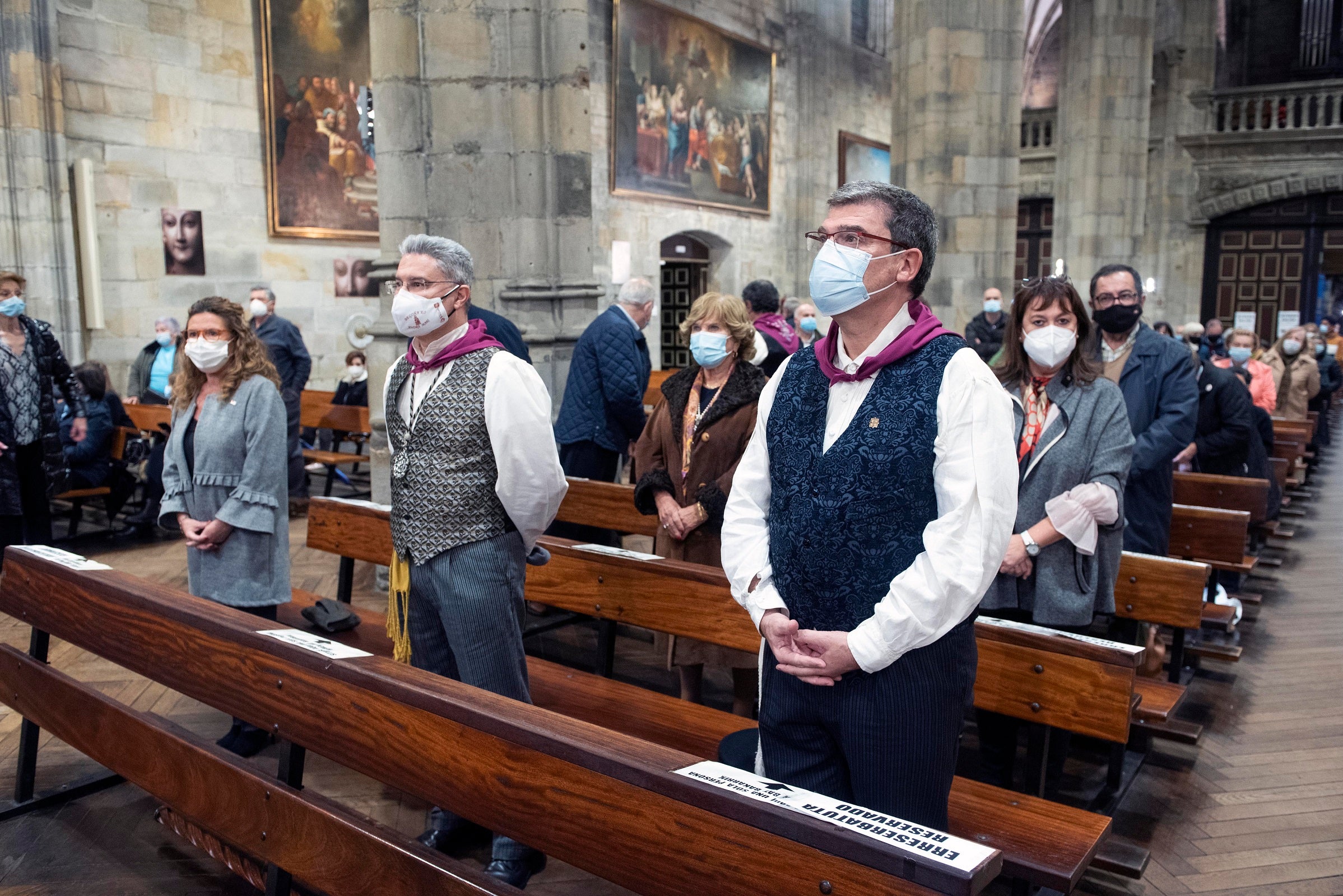 Bizkaia homenajea a la Virgen de Begoña en su procesión náutica Bizkaia homenajea a la Virgen de Begoña en su procesión náutica